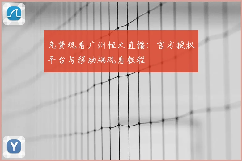 免费观看广州恒大直播：官方授权平台与移动端观看教程