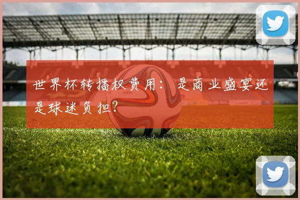 世界杯转播权费用:是商业盛宴还是球迷负担?